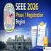 SEEE 2026 Phase 1 Registration For B.Tech Admissions Open; Check Exam Dates & Details Here